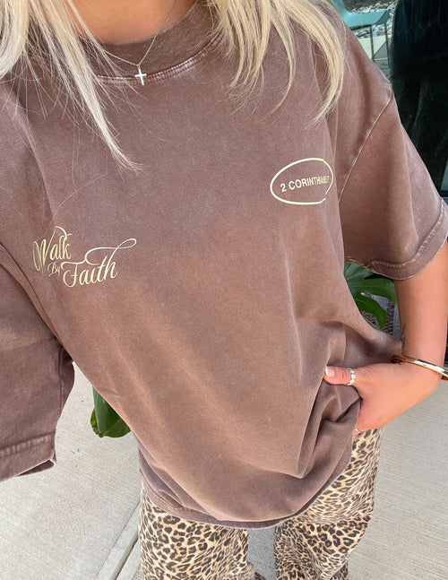 Walk by Faith Unisex Tee
