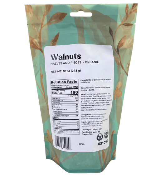 Walnut Pieces, Organic