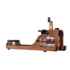 Water Rower - Muscle D Fitness - Wooden Seated Adjustable Water Rower