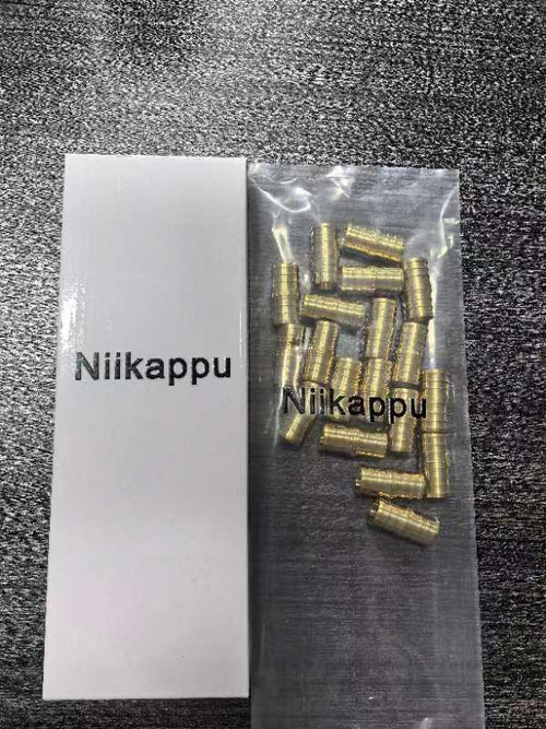 Niikappu Metal Pipe Connectors PEX-B Crimp 1/2" PEX x 1/2" PEX Coupling (Lead Free) Plumbingsell