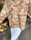 What a Friend in Jesus Camo Shacket