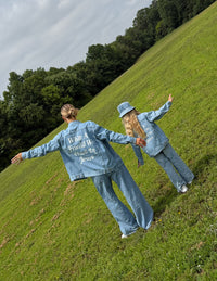 What a Friend in Jesus Kids Denim Jacket