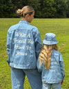 What a Friend in Jesus Kids Denim Jacket