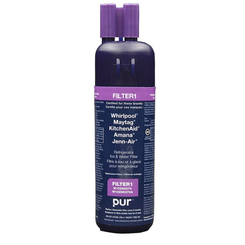 Whirlpool Water Filter W10295370A Pur Filter 1 W10295370 Refrigerator