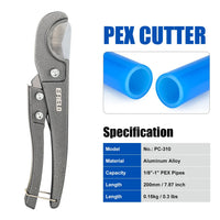 1/2" 100ft PEX-A Pipe (White & Cutter)