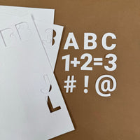 Bulletin Board Letters – 1.5 inch
