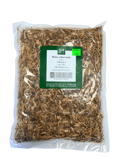 White Willow Bark, Cut, Sifted
