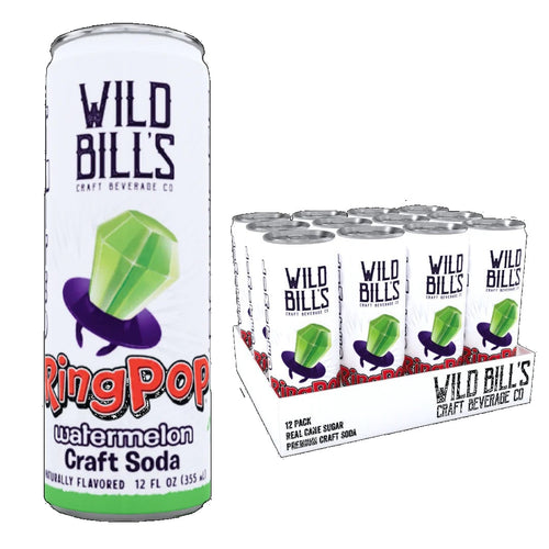 Wild Bill's Ring Pop Watermelon (12oz) 12-Pack