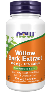 Willow Bark Extract 400mg-15% Salicin