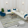 Premium Hand-Tufted Rug Made of 100% Wool  - Winter Coast - 8x10 Feet