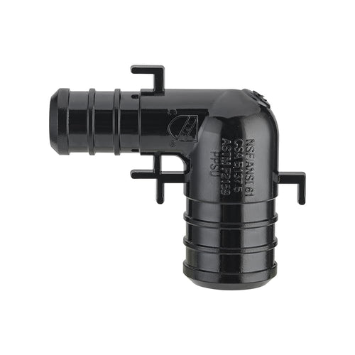 PEX-B Crimp 3/4" x 1/2" PPSU Elbow w/tabs Plumbingsell