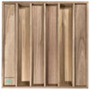 Wood Acoustic Diffuser Panel | Solid Paulownia Wood Sound Diffuser for Studios & Home Theaters