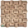 Wood Acoustic Diffuser Panel | Solid Paulownia Wood Sound Diffuser for Studios & Home Theaters