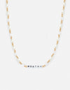 Worthy Letter Necklace