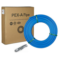 3/4" 100ft PEX-A Pipe (Blue & Cutter) Plumbingsell