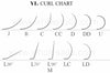 L curl lashes (70-degree, 30-degree)  【Best Quality Ever】0.03mm 0.05mm Cashmere Extra Matte Dark Black Lashes