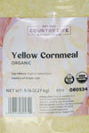 Cornmeal, Yellow, Organic