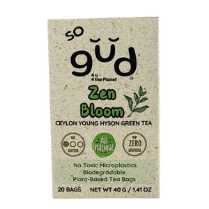 Zen Bloom Green Tea | Plant-based Tea Bags