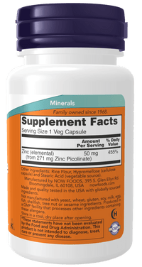 Zinc Picolinate 50mg
