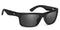 Polarized Gray / No Bifocal/Reader (Plano) ($90) / Glossy Black