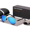 Aviation Luxury New Polarized Mens Sunglasses Pilot Style Men Accessories Driving Fishing Hiking Eyewear With UV400 Protection