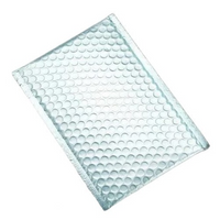 Ice Blue Metallic Bubble Mailers Size 8.5x12 Padded Envelopes