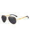Gold frame gray