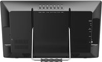 Portable 16" 12 Volt ACDC TV & Digital Multimedia Player with Built-in Rechargeable Lithium Battery & DC Car Cord (NT-1600) Jupiter Gear