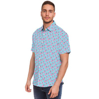 Flamingo Floatie Hawaiian Shirt