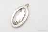 Antique Theda Saint Christopher Protect Us Sterling Silver Pendant