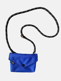 Himawari Solid Color Envelope Shape Crossbody Bag with Removable Strap