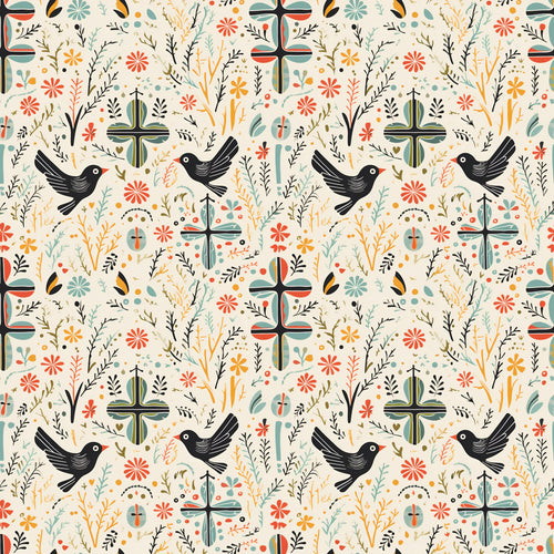 Premium Christian Wrapping Paper (3 Pcs) - Symbols Printed of Cross and Dove Birds Gift Wrapping Paper - Religious Gift Wrap Paper for Baptism First Holy Communion Nativity and Other Occasions