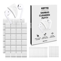 KOTTO 48 PCS Earbud Cleaner Kit Earbuds Cleaning Putty AirPod Cleaner Kit Easily Remove Ear Wax and Dirt from Headphone/Earbud/AirPods/Charging Cases/Laptop/Phone/Earphones/Camera (48 PCS)
