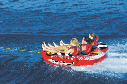 WOW Sports Glider 3 Person 3P Towable with Flex Seating (22-WTO-3967) Jupiter Gear