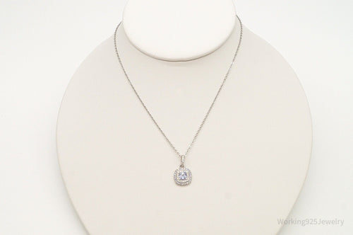 Designer Ryze Cubic Zirconia Sterling Silver Necklace