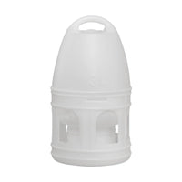 Gazechimp Bird Water Drinker Quail Dove Chicken Parakeet Parrot Pigeon Water Dispenser Feeder Water Pot Container White 3L