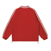 Studio Contrast Striped Collar Sweatshirt