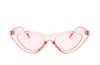 Luxury Modern Cat Eye  Fashion Retro Classic Lady and Woman Sunglasses With Triange Frame  With UV 400 Protection