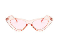 Luxury Modern Cat Eye  Fashion Retro Classic Lady and Woman Sunglasses With Triange Frame  With UV 400 Protection