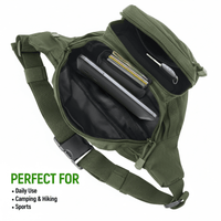 XGear Tactical Hunting Fanny Pack with USA Flag Patch