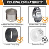 1/2" PEX Crimp Ball Valve, Blue (Lead Free) Plumbingsell