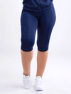 JupiterGear Mid-Rise Capri Fitness Leggings with Side Pockets