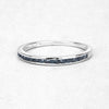 0.20 Carat Genuine Blue Diamond .925 Sterling Silver Ring