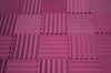 Easy Mount Acoustic Foam Kit - 12x12x2" Acoustic Foam Panels With Adhesive - Wedge Style - 4 Pack