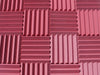 Easy Mount Acoustic Foam Kit - 12x12x2" Acoustic Foam Panels With Adhesive - Wedge Style - 4 Pack