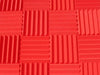 Easy Mount Acoustic Foam Kit - 12x12x2" Acoustic Foam Panels With Adhesive - Wedge Style - 4 Pack