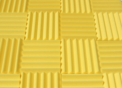 Easy Mount Acoustic Foam Kit - 12x12x2" Acoustic Foam Panels With Adhesive - Wedge Style - 4 Pack