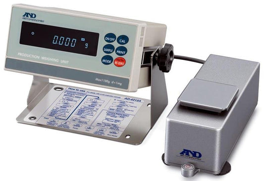 A&D Weighing AD-4212B-201 AD-4212B Series Production Weighing System, 210 g x 0.1mg