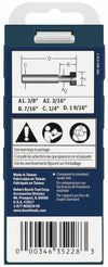 BOSCH 85608MC 3/8 In. Carbide-Tipped Keyhole Router Bit