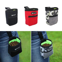 Adjustable Large Capacity Dog Treat Pouch Puppy Snack Waist Bag Durable Puppy Products Waist Bag Pets Cute Food Storage Bags